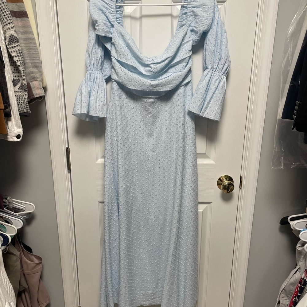 NWT Worth Collective Light Blue Dress